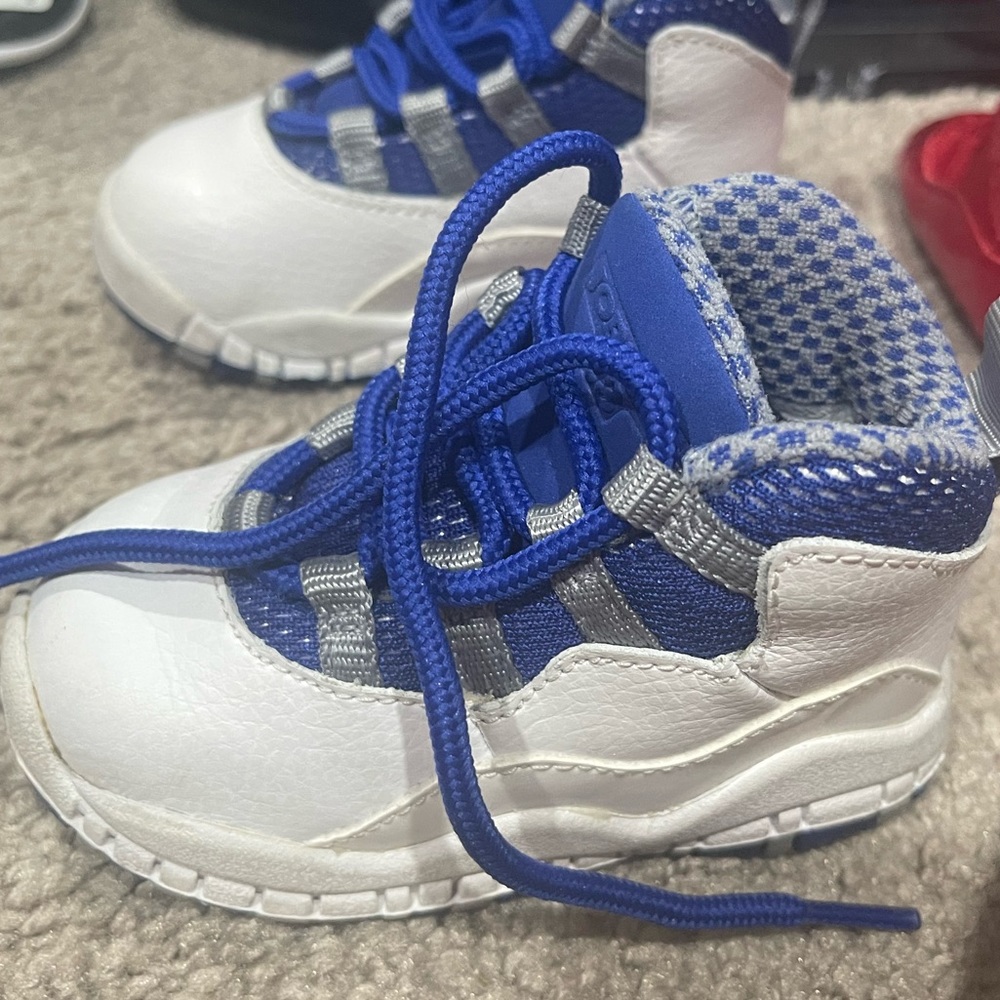 Authentic Retro Air Jordan 10 Old Royal Nike Sneakers 5c